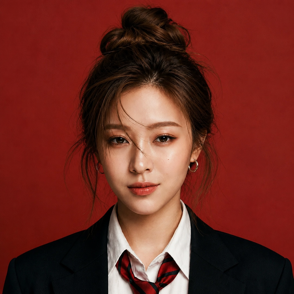 换发型后