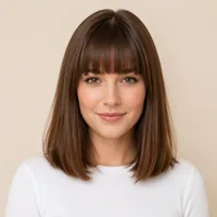 Blunt Bangs