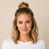 Half-Up Top Knot