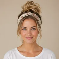 Messy Bun with Headband